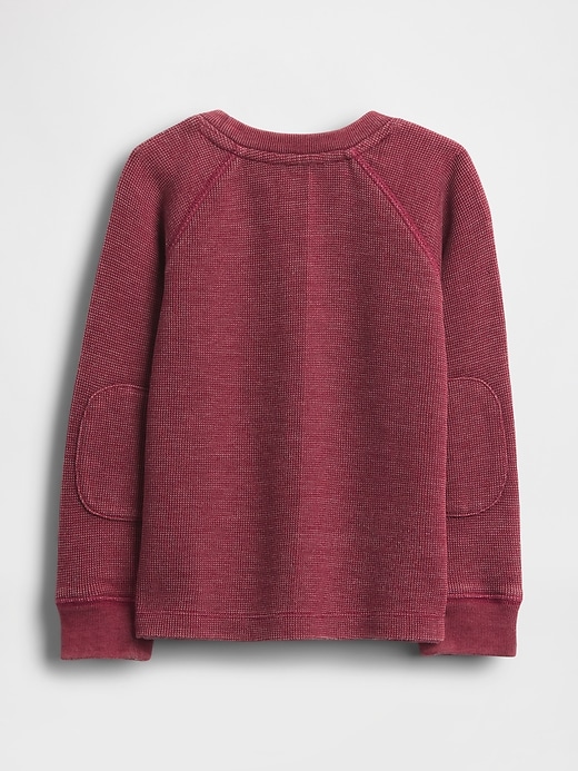 Image number 2 showing, Baby & Toddler Textured Crewneck