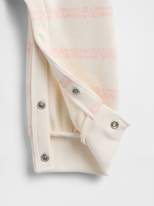 Image number 4 showing, Baby VintageSoft Varsity Bear Logo One-Piece