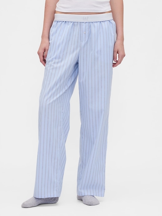 Image number 2 showing, Poplin PJ Pants