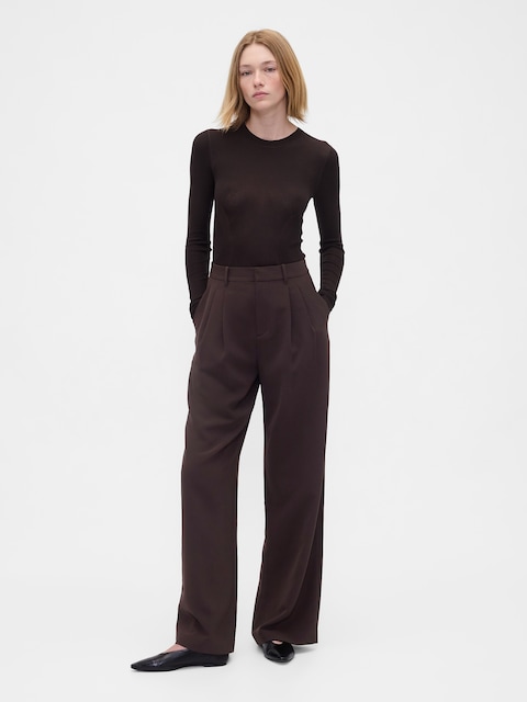 365 High Rise Pleated Trousers