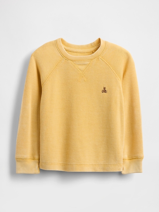 Image number 1 showing, Baby & Toddler Textured Crewneck