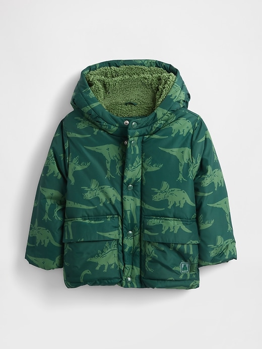 Image number 1 showing, Baby & Toddler Cozy Puffer Jacket