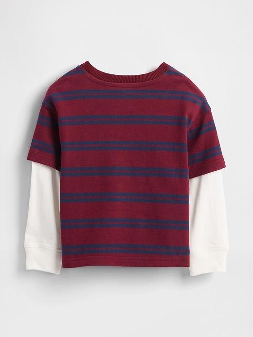 Image number 2 showing, Baby & Toddler 2-In-1 Heavyweight T-Shirt