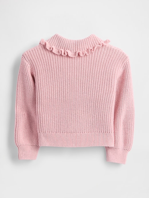 Image number 2 showing, Baby & Toddler Collared Cardigan Sweater