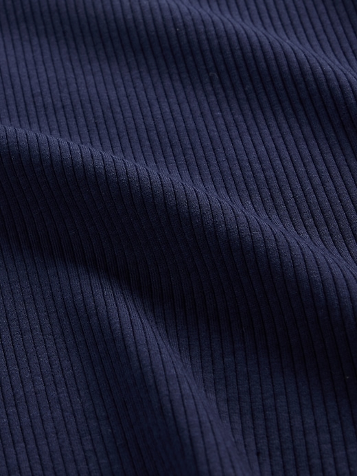 Image number 4 showing, Modern Compact Rib Scoop Crop T-Shirt