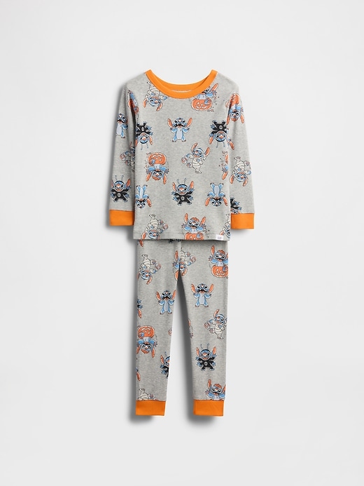 Image number 1 showing, Gap × Disney Baby & Toddler Organic Brushed Cotton Halloween PJ Set