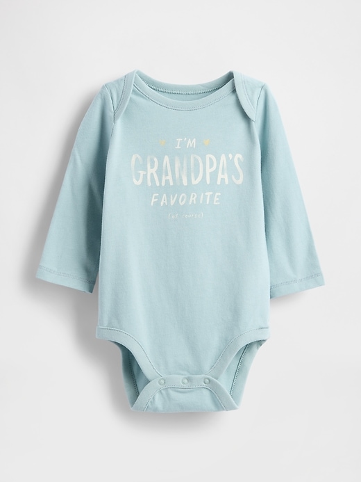 Image number 1 showing, Baby First Favorites Organic Cotton Graphic Bodysuit
