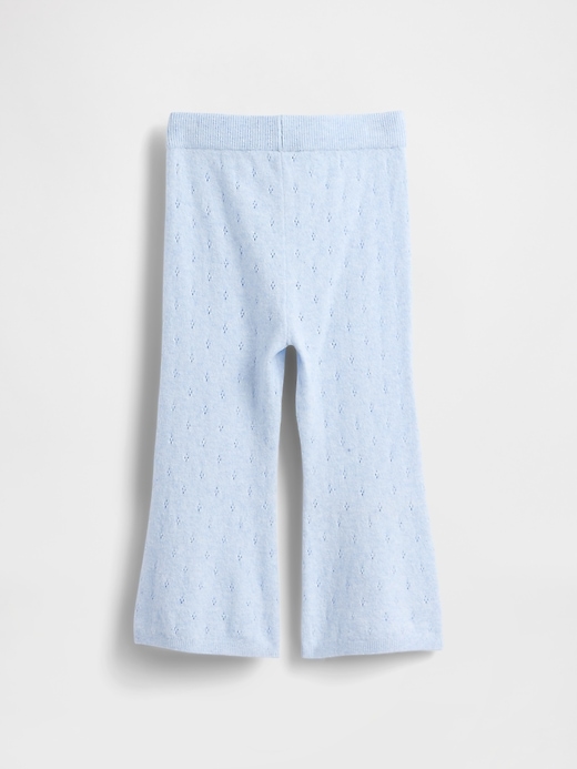 Image number 3 showing, Baby & Toddler CashSoft Pointelle Flare Pants