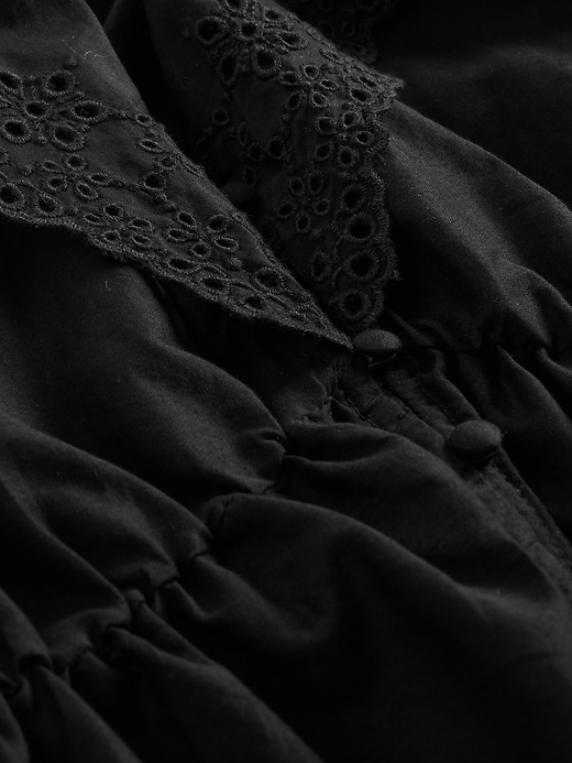 Image number 4 showing, Ruffle Collar V-Neck Top