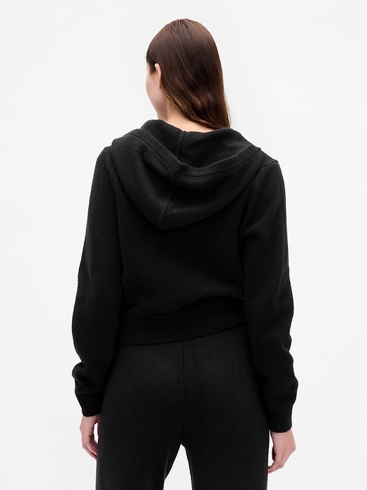 Image number 3 showing, CashSoft Sweater Zip Hoodie