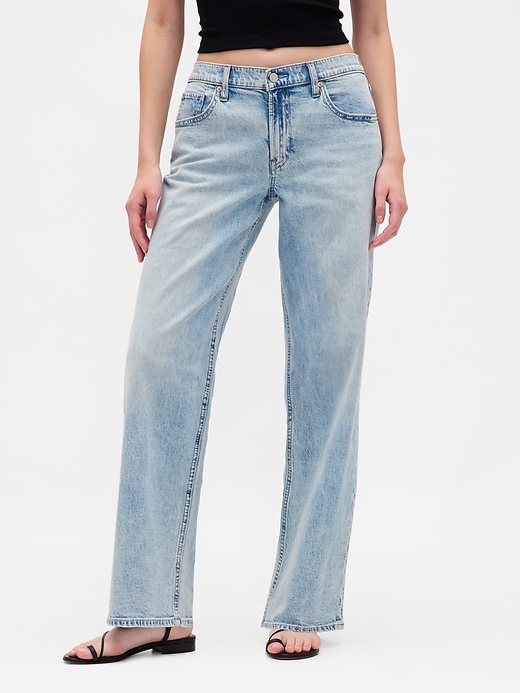 Image number 2 showing, Low Rise '90s Loose Jeans