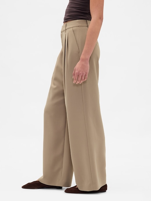 Image number 3 showing, 365 High Rise Pleated Trousers