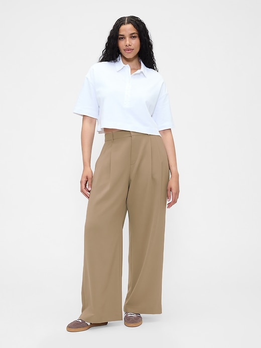 Image number 5 showing, 365 High Rise Pleated Trousers