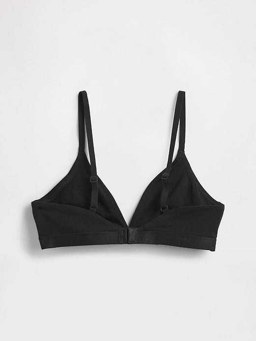 Image number 5 showing, Organic Stretch Cotton Triangle Bra