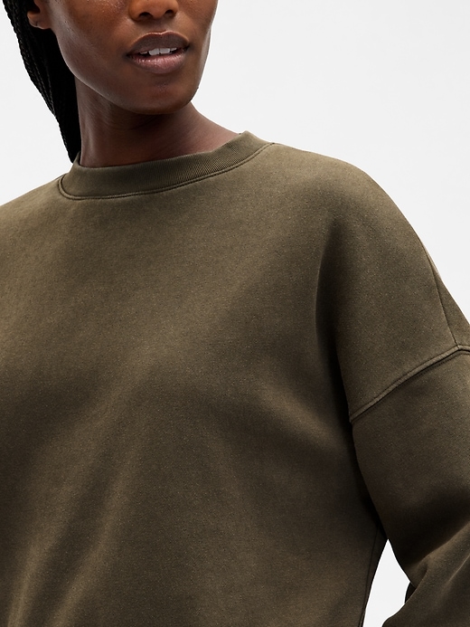 Image number 4 showing, VintageSoft Wedge Crewneck Sweatshirt