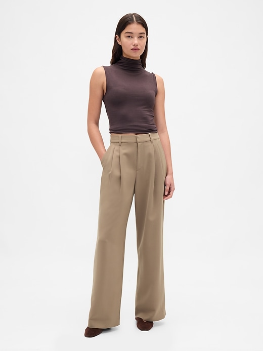 Image number 1 showing, 365 High Rise Pleated Trousers