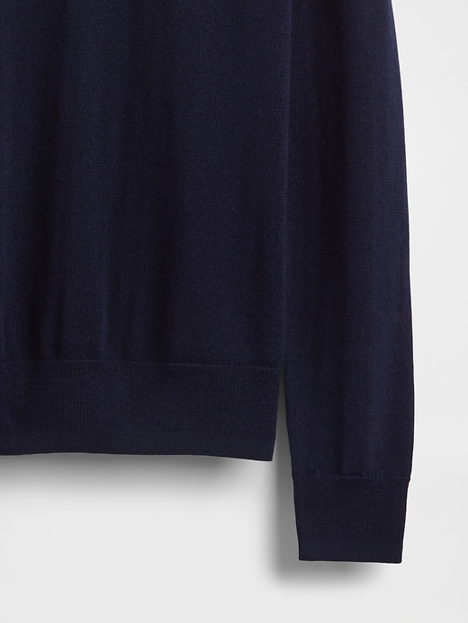 Image number 4 showing, 100% Merino Wool Turtleneck Sweater