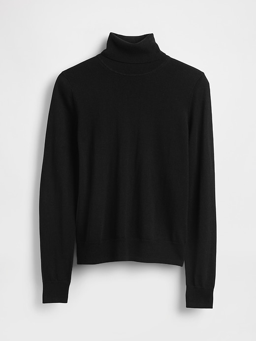 Image number 5 showing, 100% Merino Wool Turtleneck Sweater
