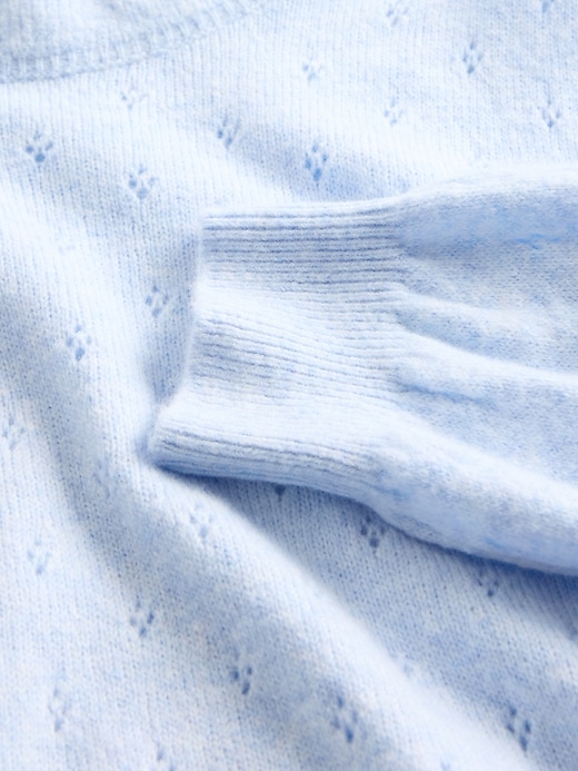Image number 4 showing, Baby & Toddler CashSoft Pointelle Sweater