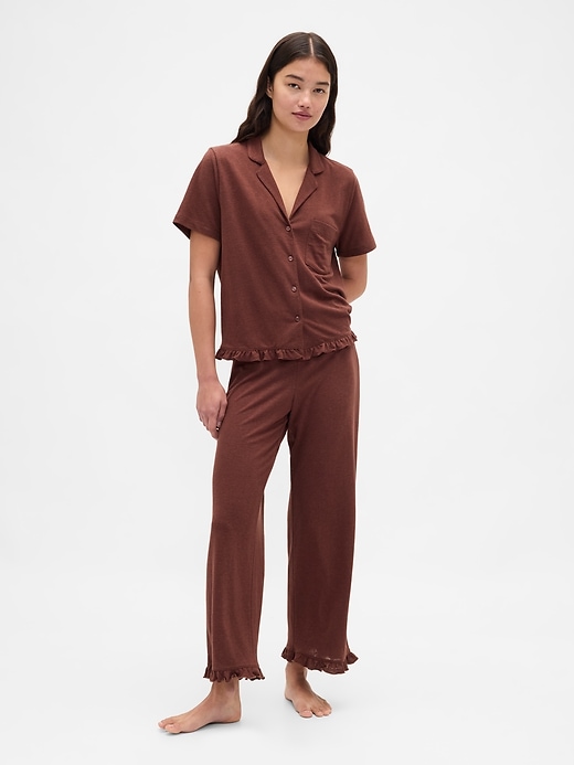 Image number 2 showing, Ruffle PJ Shirt
