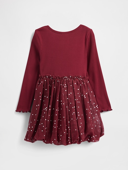 Image number 3 showing, Baby & Toddler Mixed Media Bubble Dress