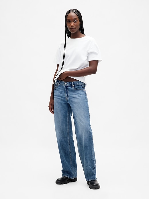 Image number 1 showing, Low Rise '90s Loose Jeans