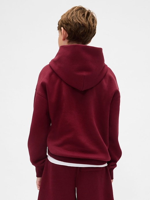 L'image numéro 3 présente Short ballon en coton ouaté VintageDoux pour Enfant, entrejambe de 21,5 cm