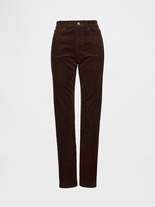 Image number 7 showing, High Rise Corduroy '90s Slim Straight Jeans