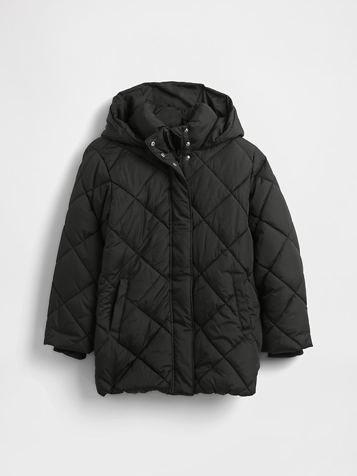 Image number 2 showing, Kids Quilted Puffer Coat