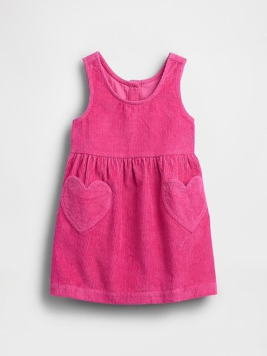 Image number 2 showing, Baby & Toddler Corduroy Heart Jumper