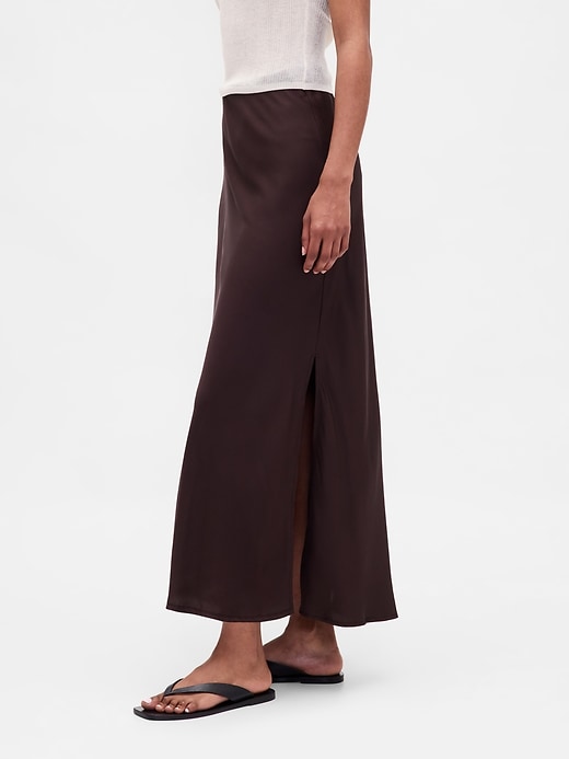 Image number 3 showing, Maxi Slip Skirt