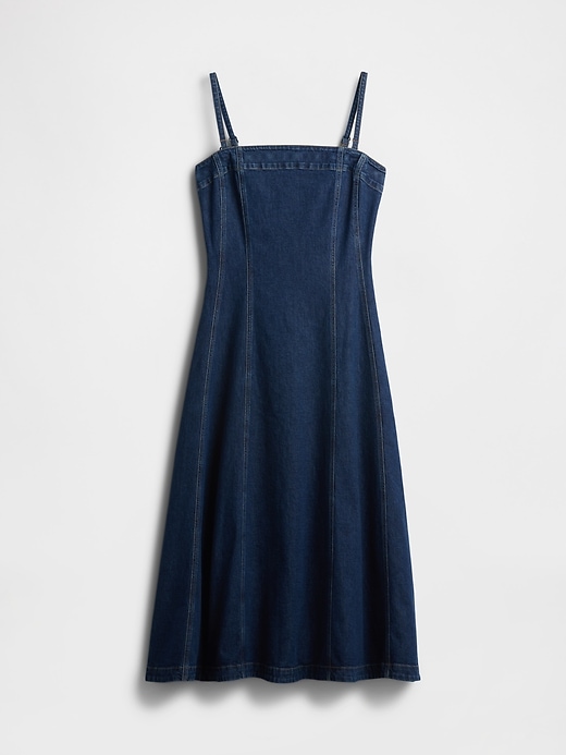 Image number 7 showing, Denim Midi Dress