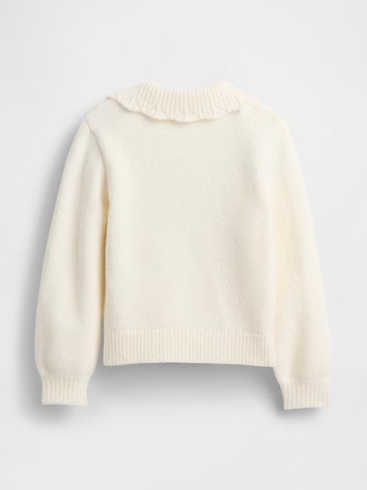 Image number 3 showing, Baby & Toddler CashSoft Collared Sweater