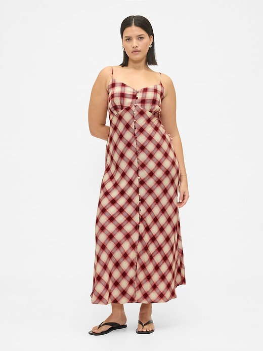 Image number 5 showing, Button-Front Cami Maxi Dress
