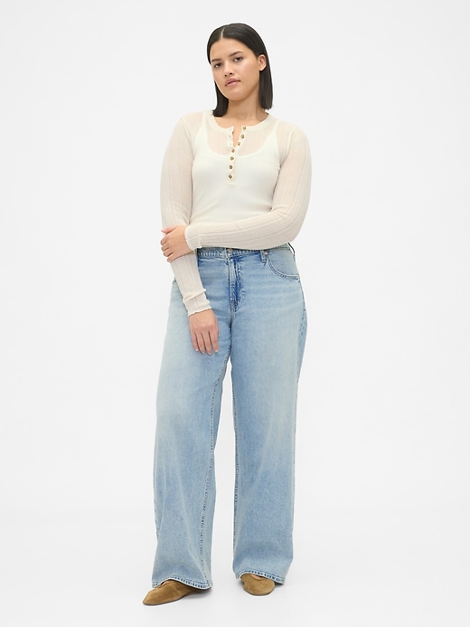 Image number 5 showing, Low Rise '90s Loose Jeans