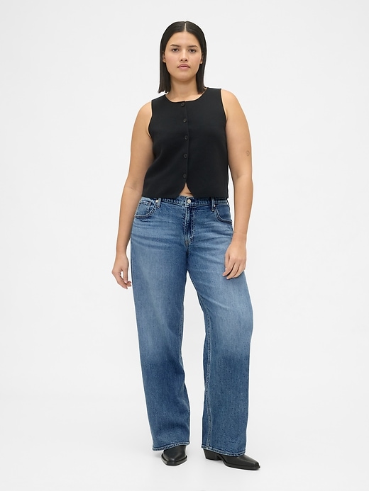 Image number 5 showing, Low Rise '90s Loose Jeans