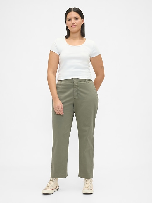 Image number 5 showing, Mid Rise Downtown Khakis