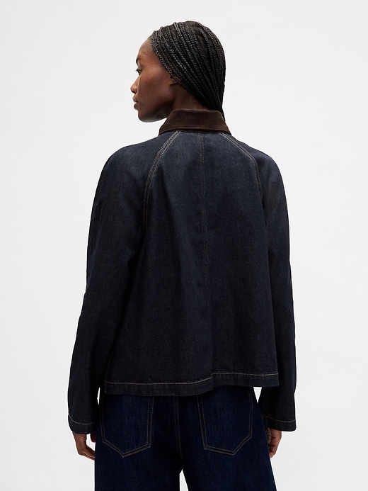 Image number 3 showing, UltraSoft Denim Swing Chore Jacket