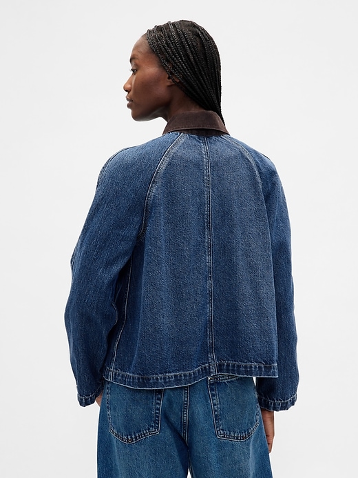 Image number 3 showing, UltraSoft Denim Swing Chore Jacket