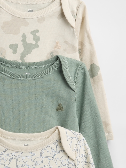 Image number 3 showing, Baby First Favorites Organic Cotton Bodysuit (3-Pack)