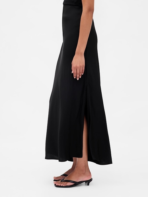 Image number 3 showing, Maxi Slip Skirt