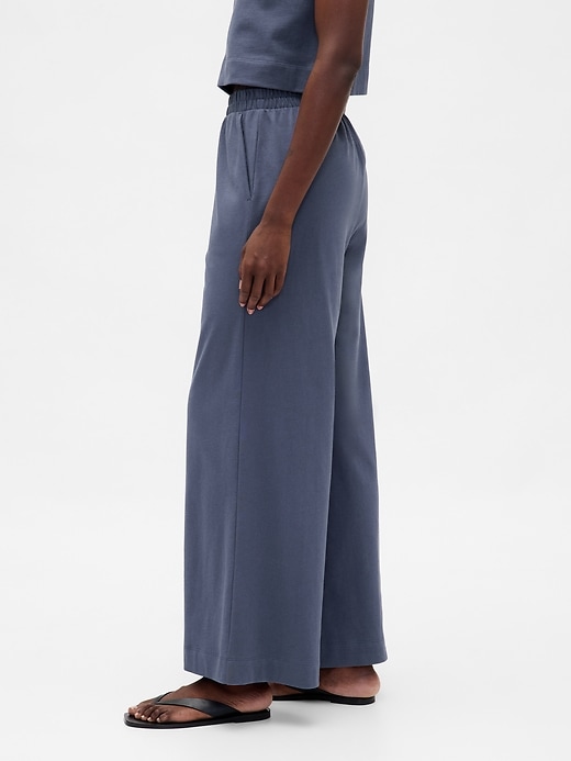 Image number 3 showing, Heavyweight Wide-Leg Pants