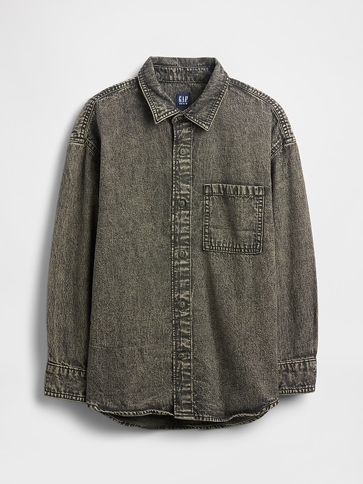 Image number 2 showing, Kids Denim Shirt