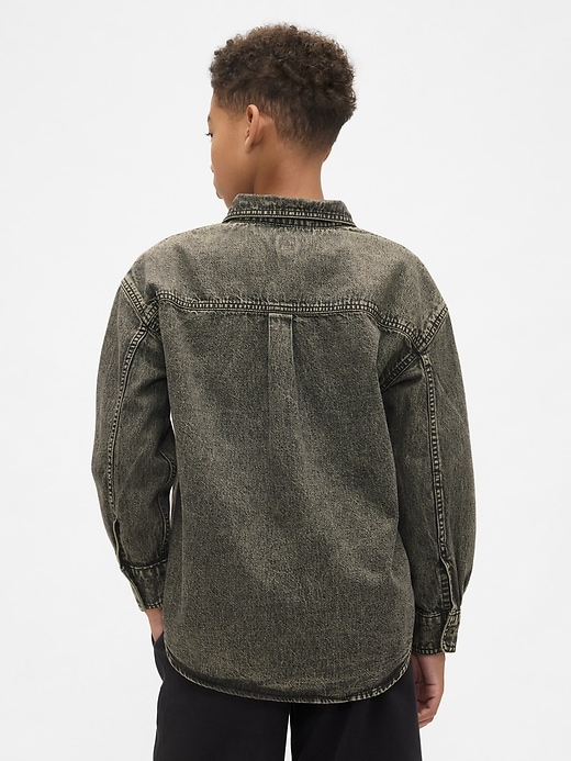 Image number 3 showing, Kids Denim Shirt