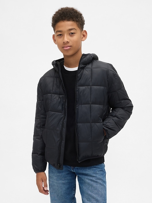 Image number 1 showing, Kids Recycled Lightweight Puffer Jacket