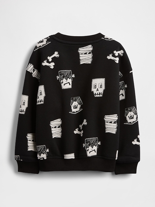 Image number 2 showing, Baby & Toddler VintageSoft Halloween Sweatshirt
