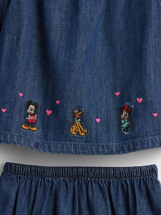Image number 3 showing, Gap × Disney Baby Denim Outfit Set