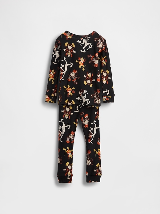 Image number 2 showing, Gap × Disney Baby & Toddler Organic Brushed Cotton Halloween PJ Set