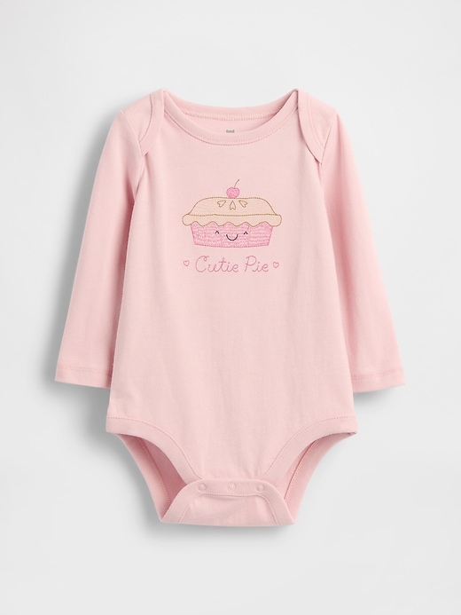 Image number 1 showing, Baby First Favorites Organic Cotton Graphic Bodysuit