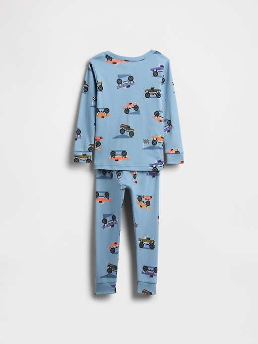 Image number 2 showing, Baby & Toddler Organic Brushed Cotton PJ Set